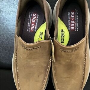 Skechers Men's Brown Slip-Ons